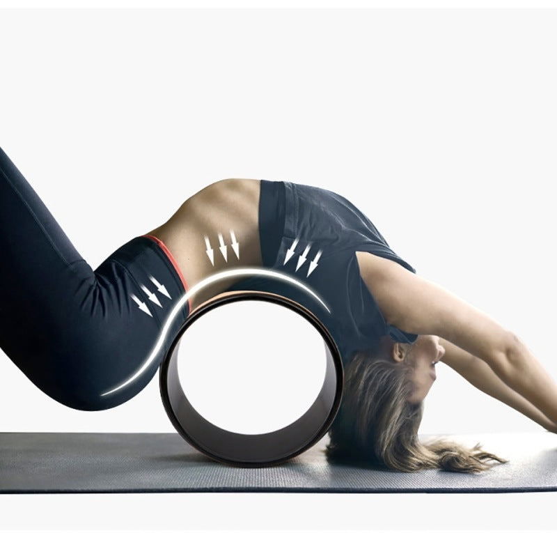 Flexy Cork Yoga Wheel - Enhance Flexibility & Relieve Tension