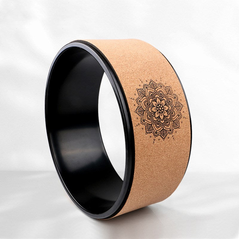 Flexy Cork Yoga Wheel - Enhance Flexibility & Relieve Tension
