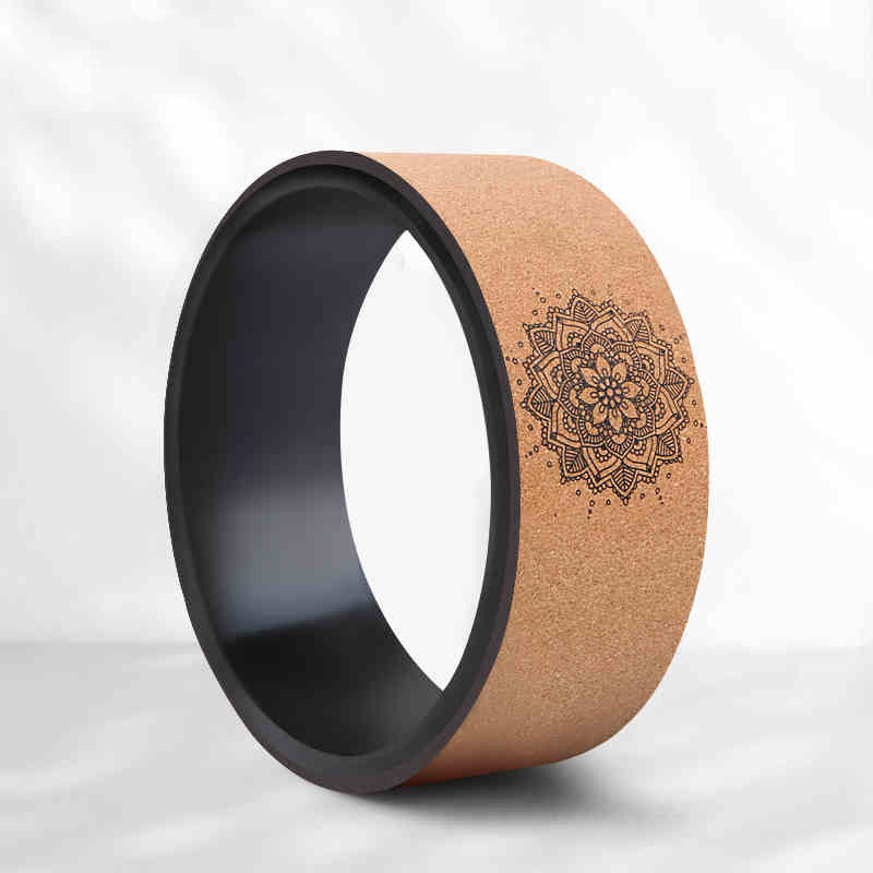 Flexy Cork Yoga Wheel - Enhance Flexibility & Relieve Tension
